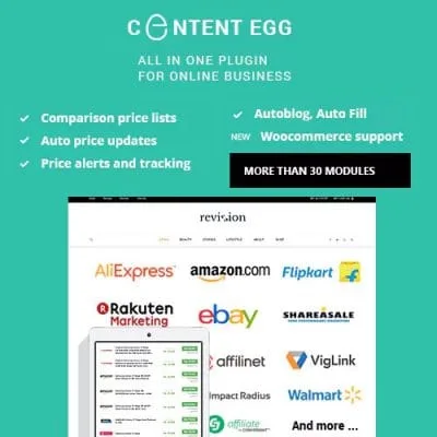 Content Egg – all in one plugin for Affiliate, Price Comparison, Deal sites