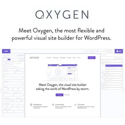 Oxygen 2.0 – The Visual Website Builder