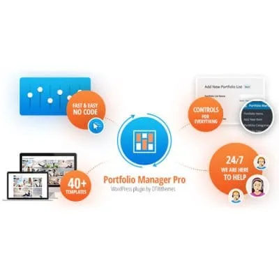 Portfolio Manager Pro – WordPress Responsive Portfolio & Gallery - Imagen 1