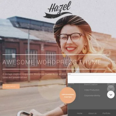 Hazel – Multi-Concept Creative WordPress Theme - Imagen 1