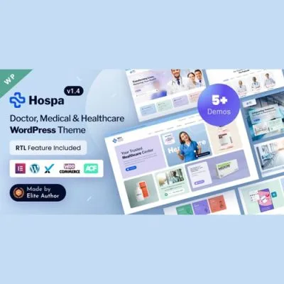 Hospa – Medical Clinic & Hospital Elementor WordPress Theme