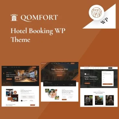 Qomfort – Hotel Booking WordPress Theme