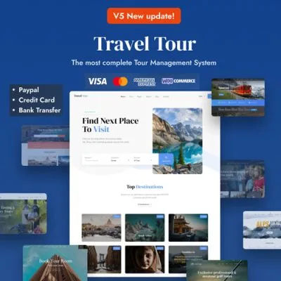 Travel Tour – Travel Booking WordPress