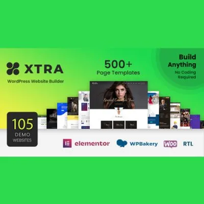 Xtra – WordPress Website Builder + RTL