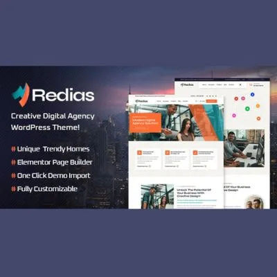 Redias – Creative Digital Agency WordPress Theme