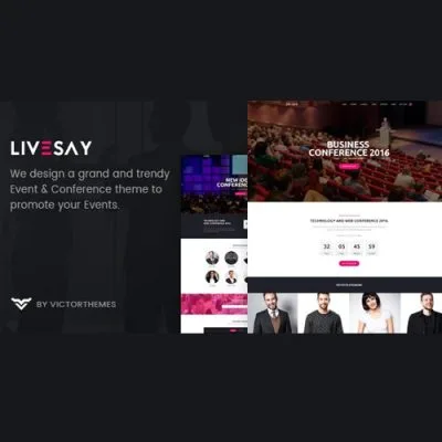 Livesay – Event & Conference WordPress Theme