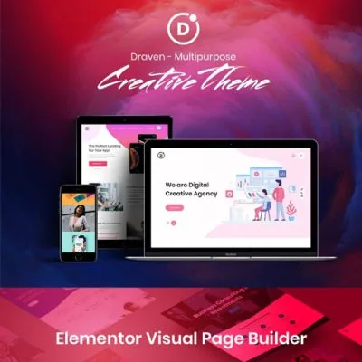Draven – Multipurpose Creative Theme - Imagen 1