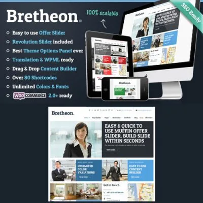 Bretheon WordPress Theme - Imagen 1