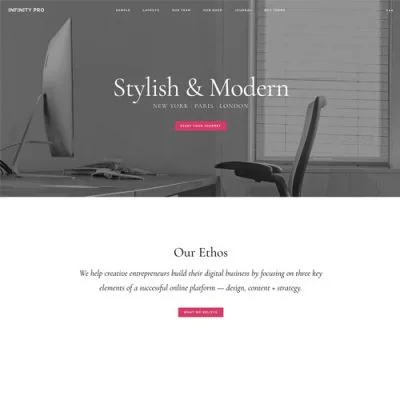 StudioPress Infinity Pro Genesis WordPress Theme - Imagen 1