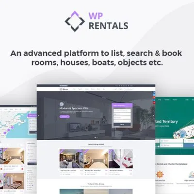 WP Rentals – Booking Accommodation WordPress Theme - Imagen 1