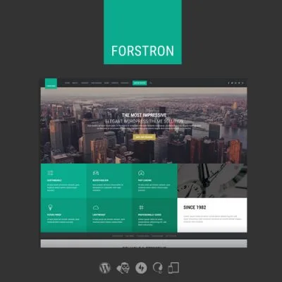 Forstron – Legal Business WordPress Theme - Imagen 1
