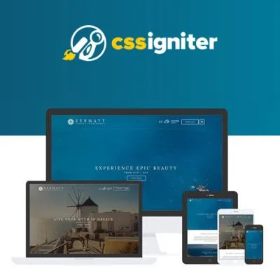 CSS Igniter Zermatt WordPress Theme - Imagen 1