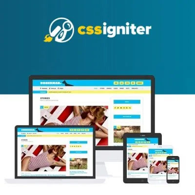 CSS Igniter Doberman WordPress Theme - Imagen 1