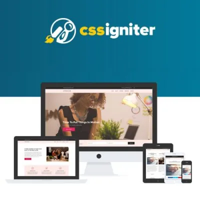 CSS Igniter Spencer WordPress Theme - Imagen 1