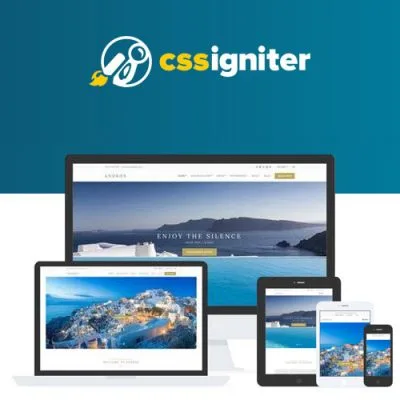 CSS Igniter Andros WordPressTheme - Imagen 1