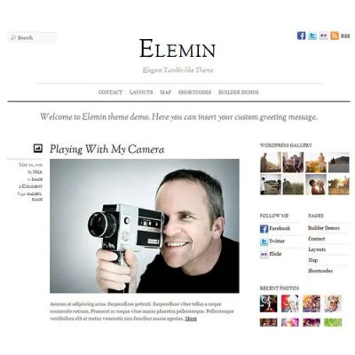 Themify Elemin WordPress Theme - Imagen 1