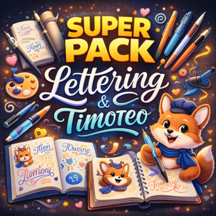 Super pack Lettering y Timoteo