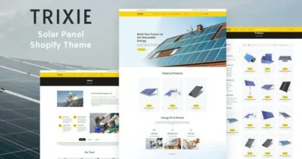 Trixe – Solar Responsive Shopify Template