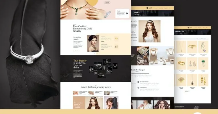 Nagai – Jewelry Store Shopify Theme - Imagen 1