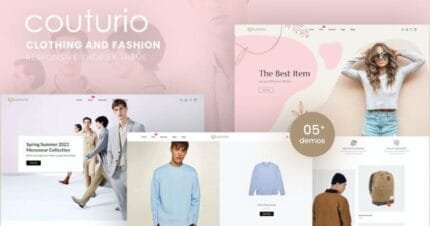 Couturio – Clothing & Fashion Responsive Shopify Theme