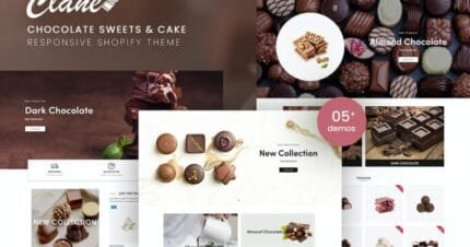 Clane – Chocolate Sweets & Cake Shopify Theme