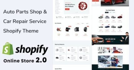 Autixir – Auto Parts Shop Car Accessories Shopify Theme OS 2.0