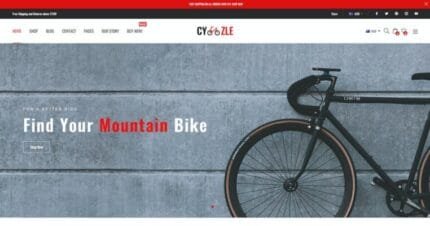 Cyzle – Cycle, Bike, Accessories Store Shopify Theme