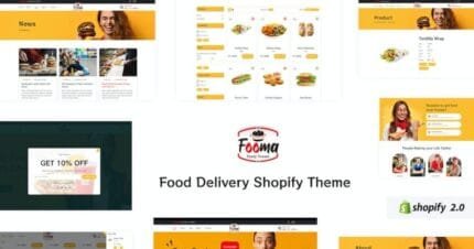 Fooma – Responsive Fast Food Delivery Shopify Theme