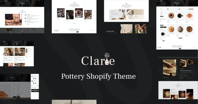 Clarie – HandMade Shopify Theme - Imagen 1