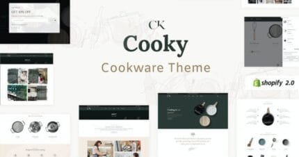 Cooky – Kitchen Furniture Shopify Theme